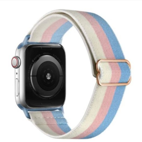 NEW[BAND] Nylon Adjustable Strap For Apple Watch B - Picture 1 of 4